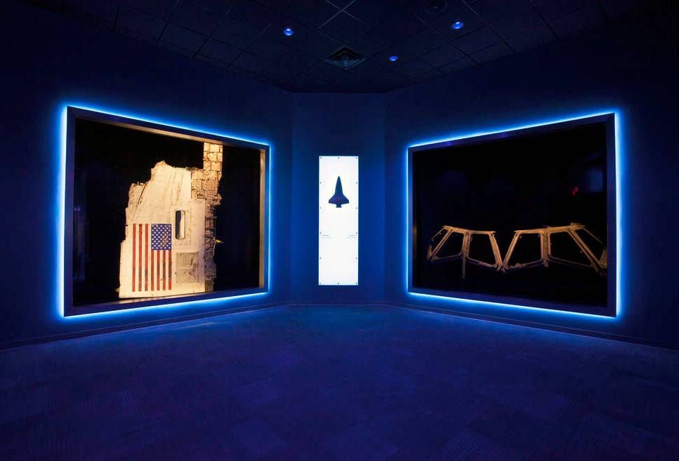 Shuttle Columbia debris collected in E. Texas goes on public display for first time 01